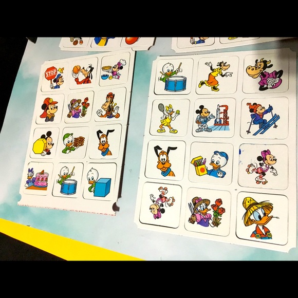 DISNEY VTG 90 Mickey Mouse CollectableMemory Game - Picture 8 of 15